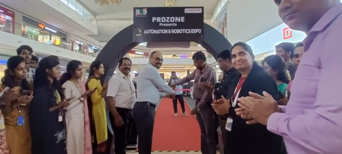ப்ரோசோன் மாலில் ஆட்டோ மெஷின் மற்றும் ரோபோடிக் எக்ஸ்போ தொடங்கியது