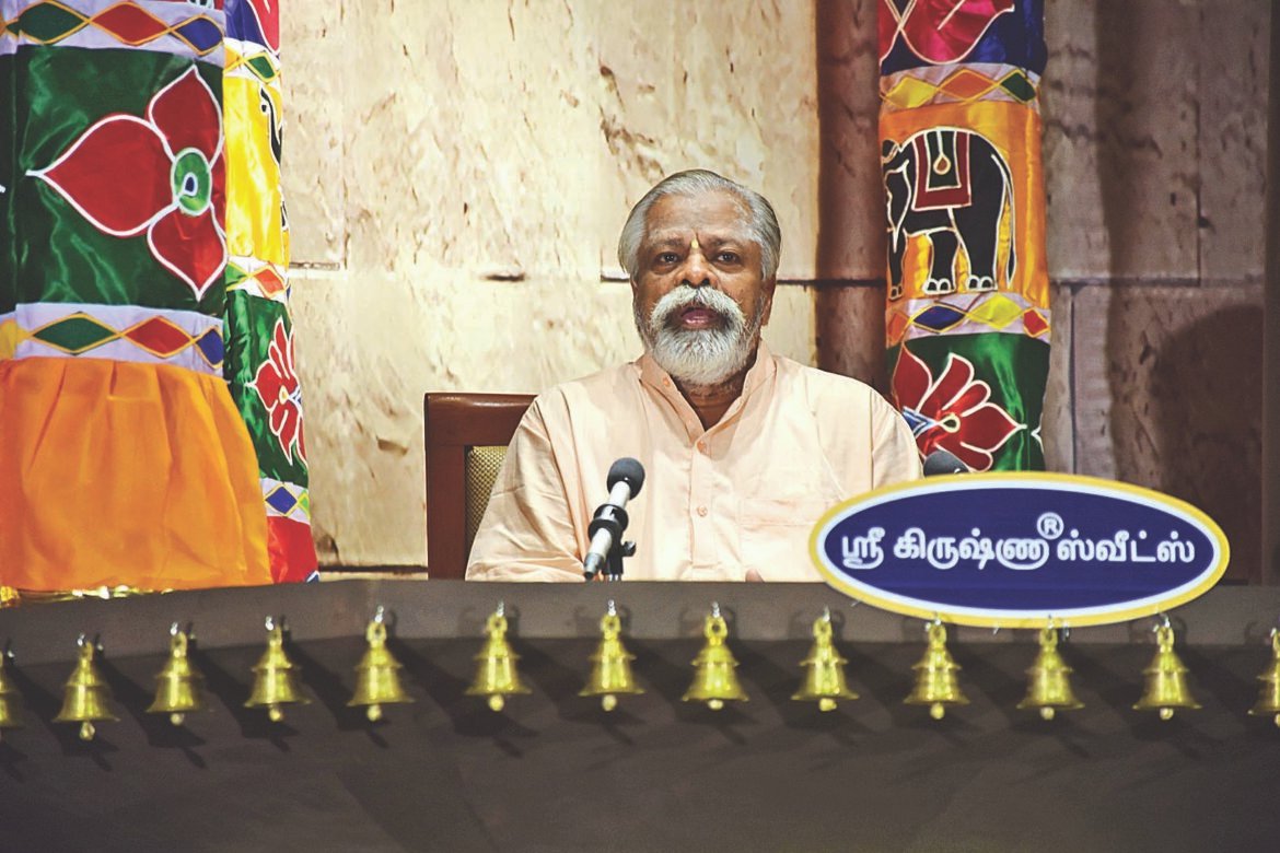 ஸ்ரீ கிருஷ்ணா ஸ்வீட்ஸ் எப்போ வருவாரோ நிகழ்ச்சியில் ஆன்மீக அரசர் ஸ்ரீ கிருஷ்ண ஜெகந்நாதன்