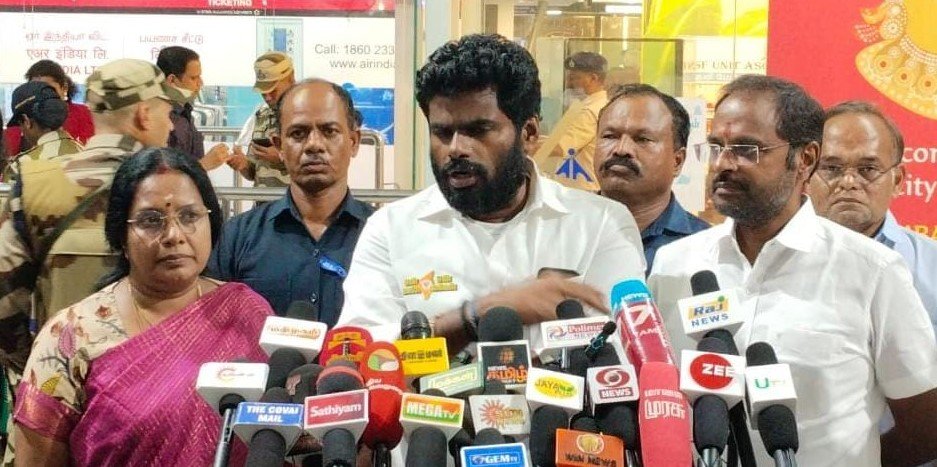 கூட்டணி குறித்து எடப்பாடியாரும் நானும் தெளிவாக தெரிவித்துள்ளோம் – பாஜக மாநில தலைவர் அண்ணாமலை