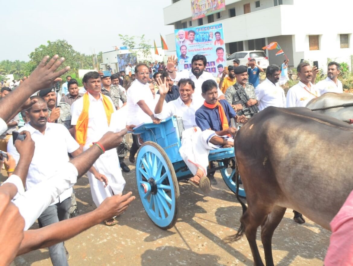 கோவையில் மோடி ரேக்ளா ரேஸ் – பரிசளித்தார் தமிழக பாஜக தலைவர் அண்ணாமலை