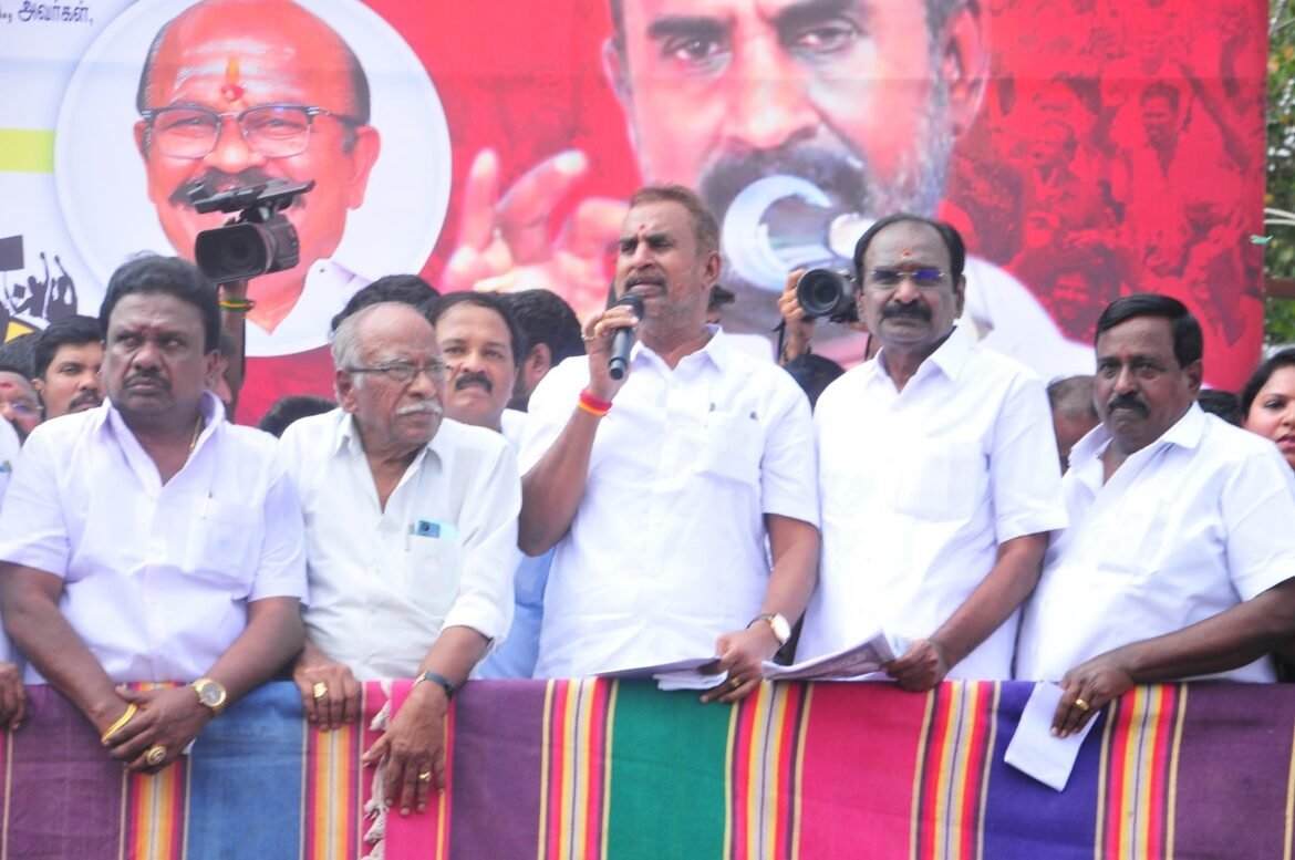 திமுக ஆட்சியில் யாருக்கும் பாதுகாப்பு இல்லை – முன்னாள் அமைச்சர் எஸ்.பி.வேலுமணி பேச்சு