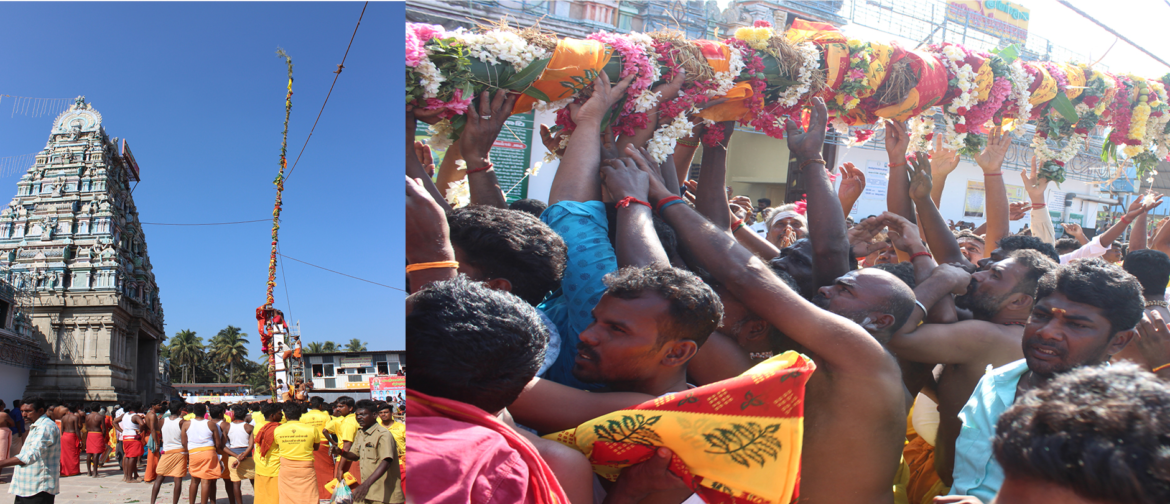 ஆனைமலை மாசாணியம்மன் கோவில் கொடியேற்றம்