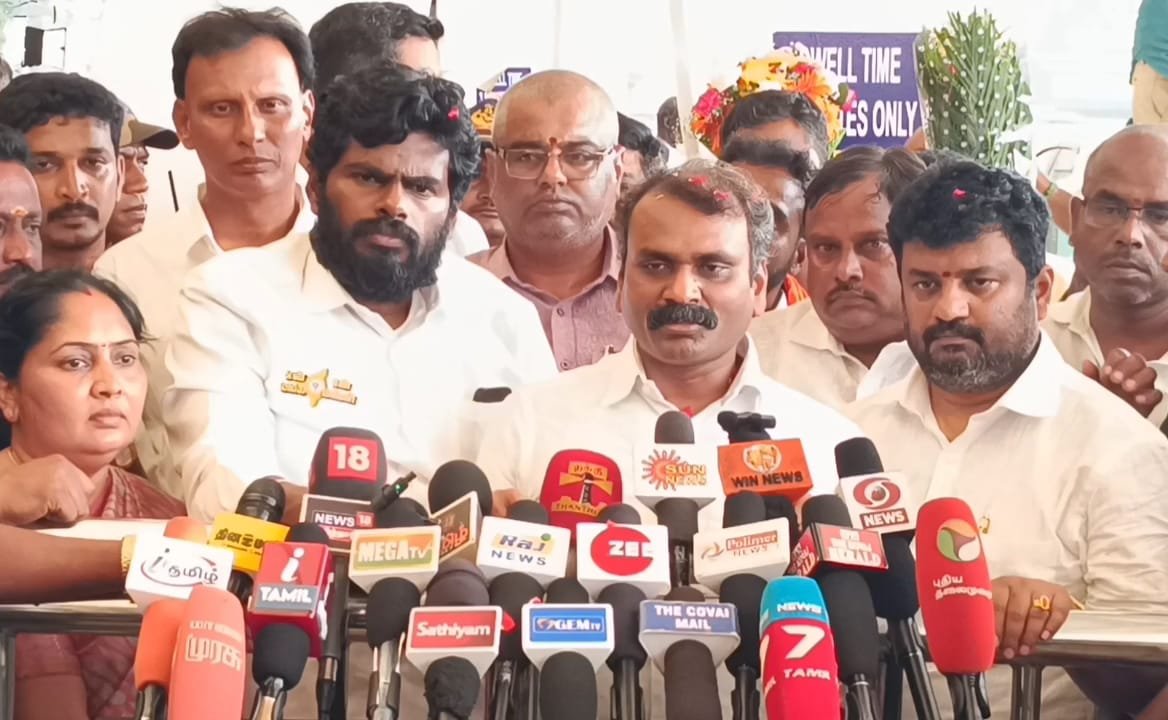 கட்சி என்ன கட்டளையிட்டாலும் எல்.முருகன் பணியாற்றுவார் – அண்ணாமலை உறுதி