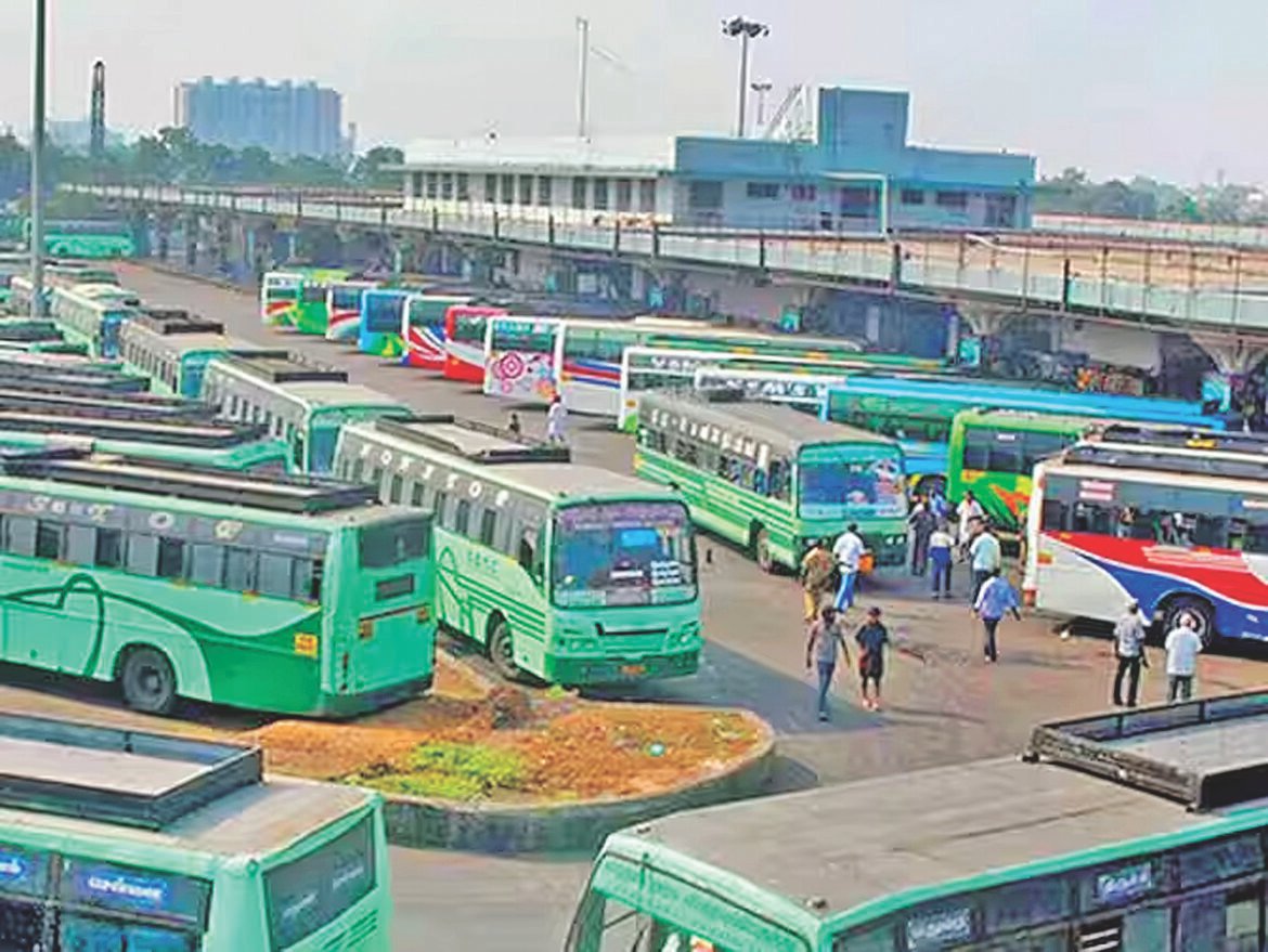 bus depot