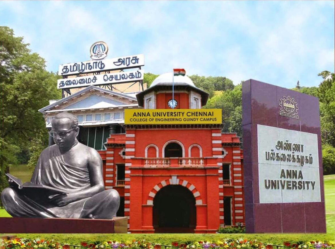 இந்தியாவின் நம்பர் 1 பல்கலைக்கழகமாக அண்ணா பல்கலைக்கழகத்தை தேசிய நிறுவன தரவரிசை கட்டமைப்பு அறிவித்துள்ளது…..