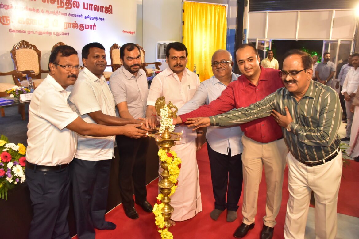 SITARC EV Foundation stone centre was laid minister senthil Balaji