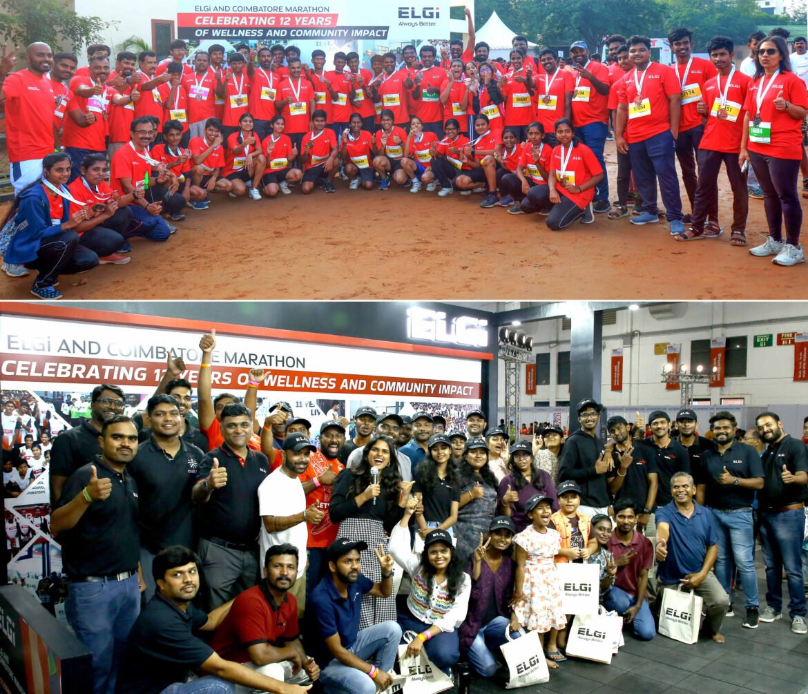 ELGi and the Coimbatore Marathon  Celebrating 12 Years of Wellness and Community Impact