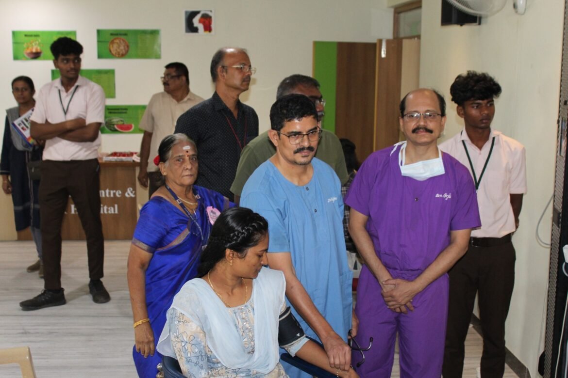 BRJ Orthocentre & MAK Hospital’s Free Mega Health Camp a Resounding Success, Benefiting Over 200 Women on International Women’s Day