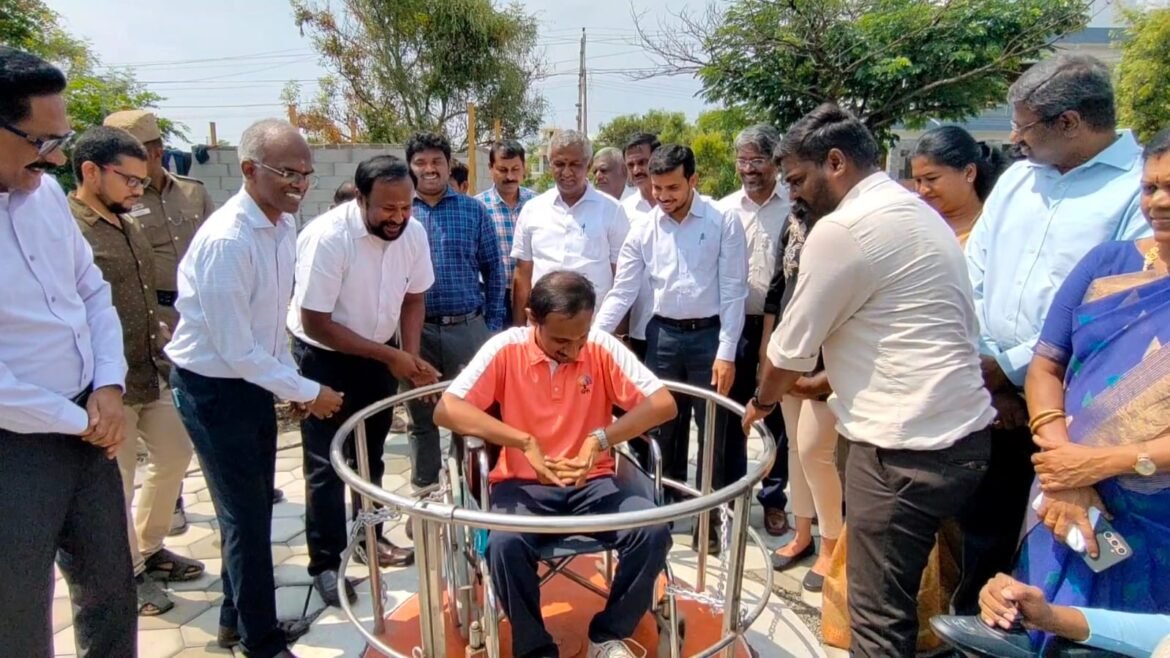 கோவையில் மாற்றுத் திறனாளி மற்றும் சிறப்பு குழந்தைகளுக்கான பூங்கா