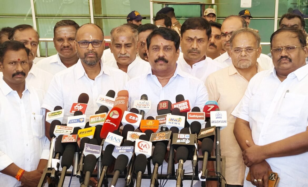 விஜய்க்கு அழைப்பு விடுத்துள்ளோம் – தமிழக பாஜக தலைவர் நயினார் நாகேந்திரன்……..