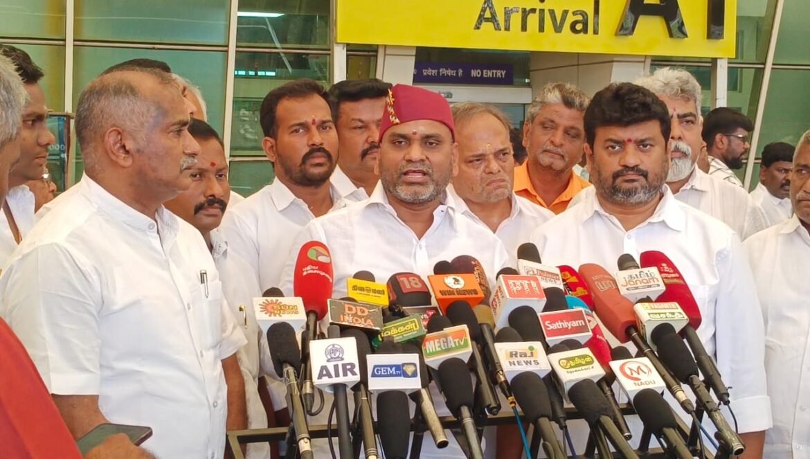 தன் தோல்விகளை மறைப்பதற்கு தொகுதி மறுசீரமைப்பு பிரச்சனையை ஸ்டாலின் எழுப்பியுள்ளார் – எல்.முருகன்