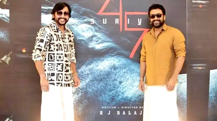 “சூர்யா 45” படத்தால் அனைத்து தோல்விகளும் மறக்கப்பட உள்ளன – ஆர்.ஜே. பாலாஜி தரமான கதைக்களத்துடன் வந்துள்ளார்!