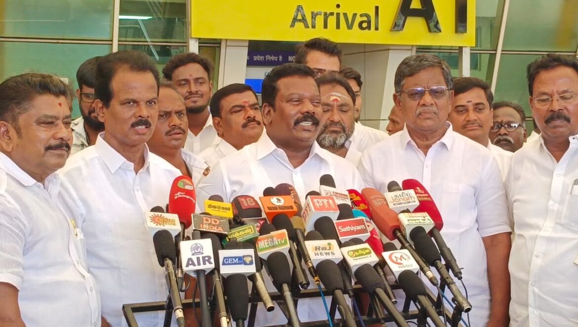 தமிழ்நாட்டு மக்களின் உழைப்பை உறிஞ்சுகிறது பா.ஜ.க அரசு –  செல்வபெருந்தகை குற்றச்சாட்டு….