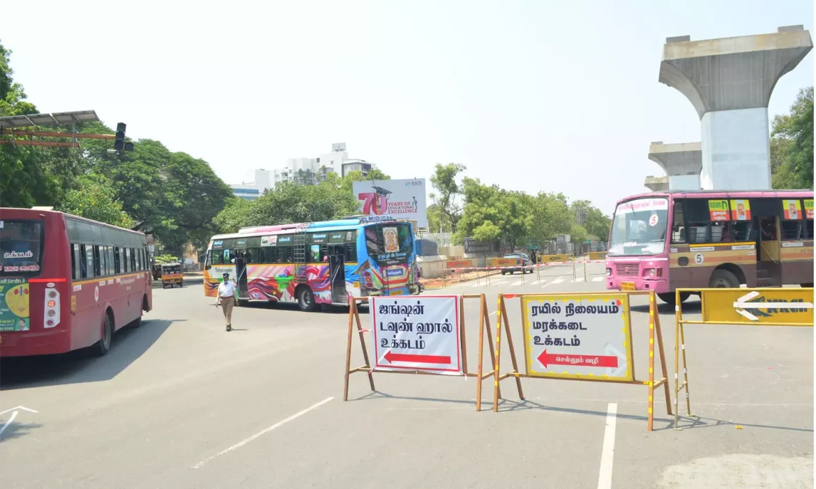 கோவையில் ஜூலை 5-ல் போக்குவரத்து மாற்றம்