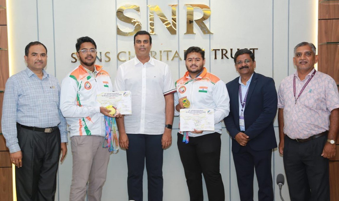 ஸ்ரீ ராமகிருஷ்ணா மாணவர்கள் ஆசிய கராத்தேவில் 9 பதக்கங்கள்!