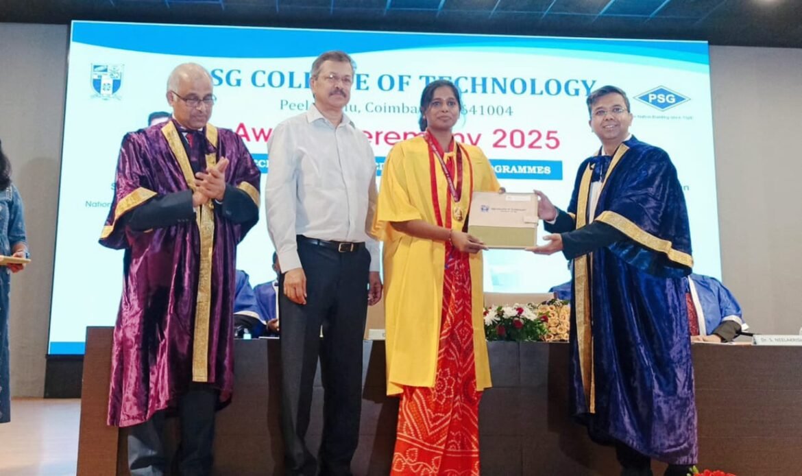 பி.எஸ்.ஜி தொழில்நுட்பக்கல்லூரியின் விருது வழங்கும் விழா