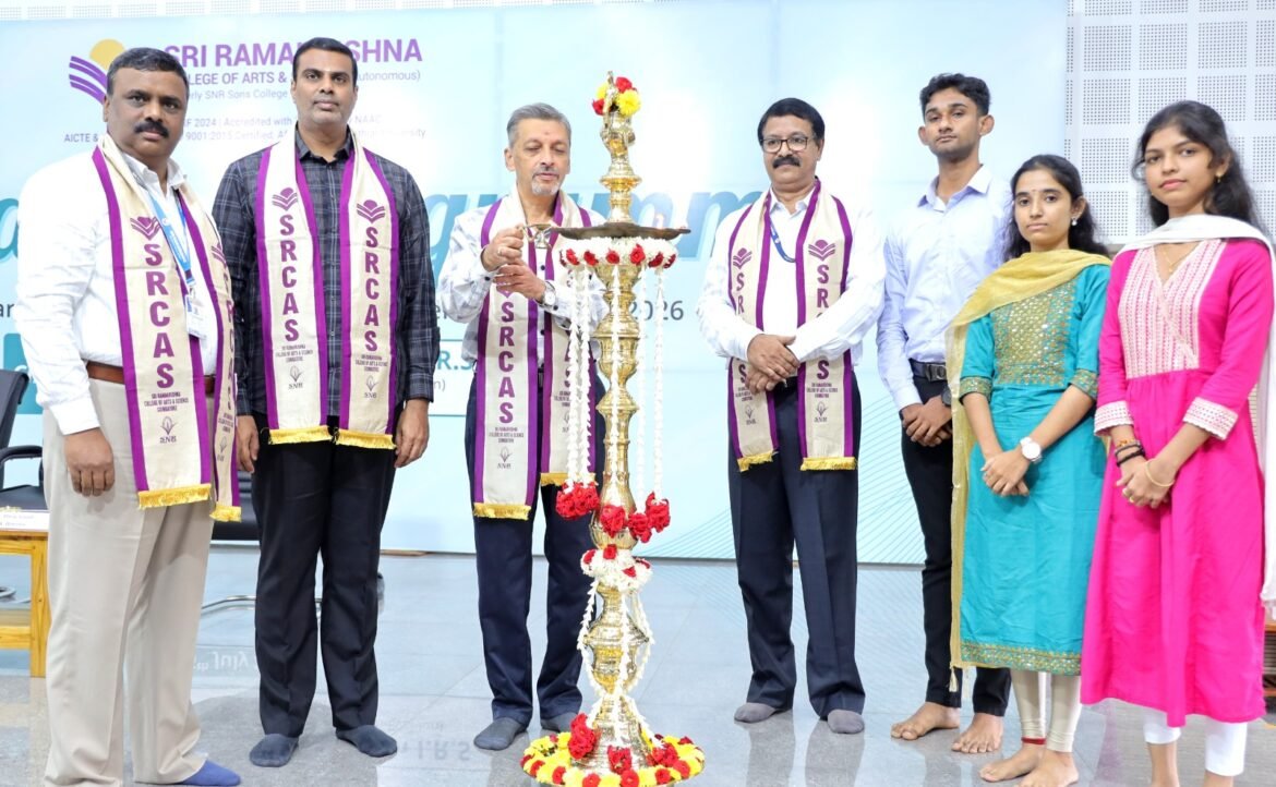 ஸ்ரீ ராமகிருஷ்ணா கலை மற்றும் அறிவியல் கல்லூரியில் முதுநிலை முதலாமாண்டு மாணவர்களுக்கு வரவேற்பு விழா