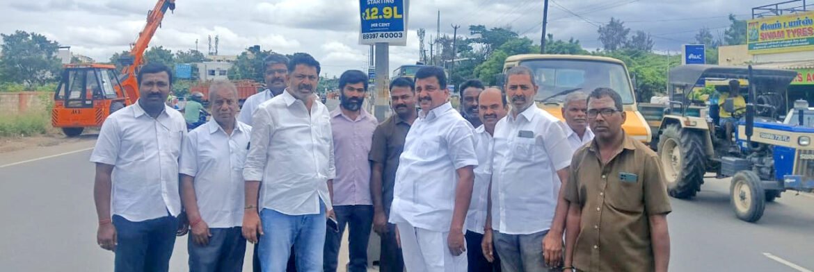 உடனடி நடவடிக்கை எடுத்த பி.ஆர். ஜி. அருண்குமார் – தெரு விளக்கு சிக்கலுக்கு விரைவில் தீர்வு