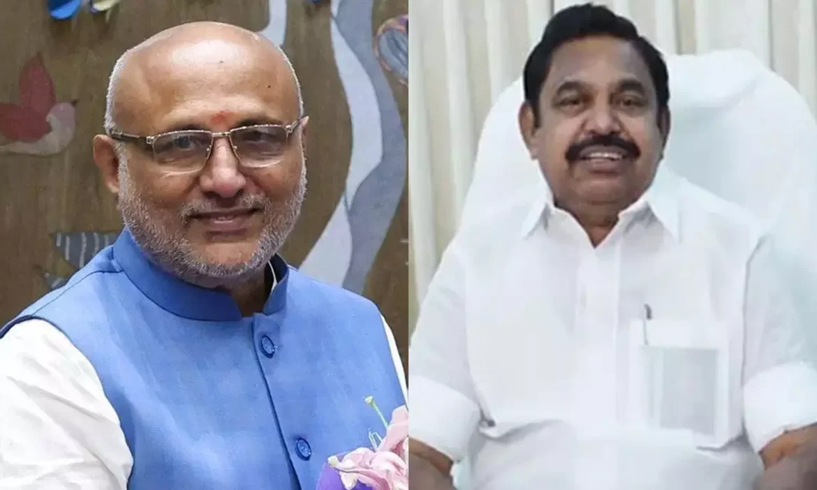 தமிழர் ஒருவருக்கான பெருமை தருணம் – அனைத்து எம்.பி.க்களும் சி.பி. ராதாகிருஷ்ணனை ஆதரிக்க வேண்டும்! – எடப்பாடி பழனிசாமி வேண்டுகோள்