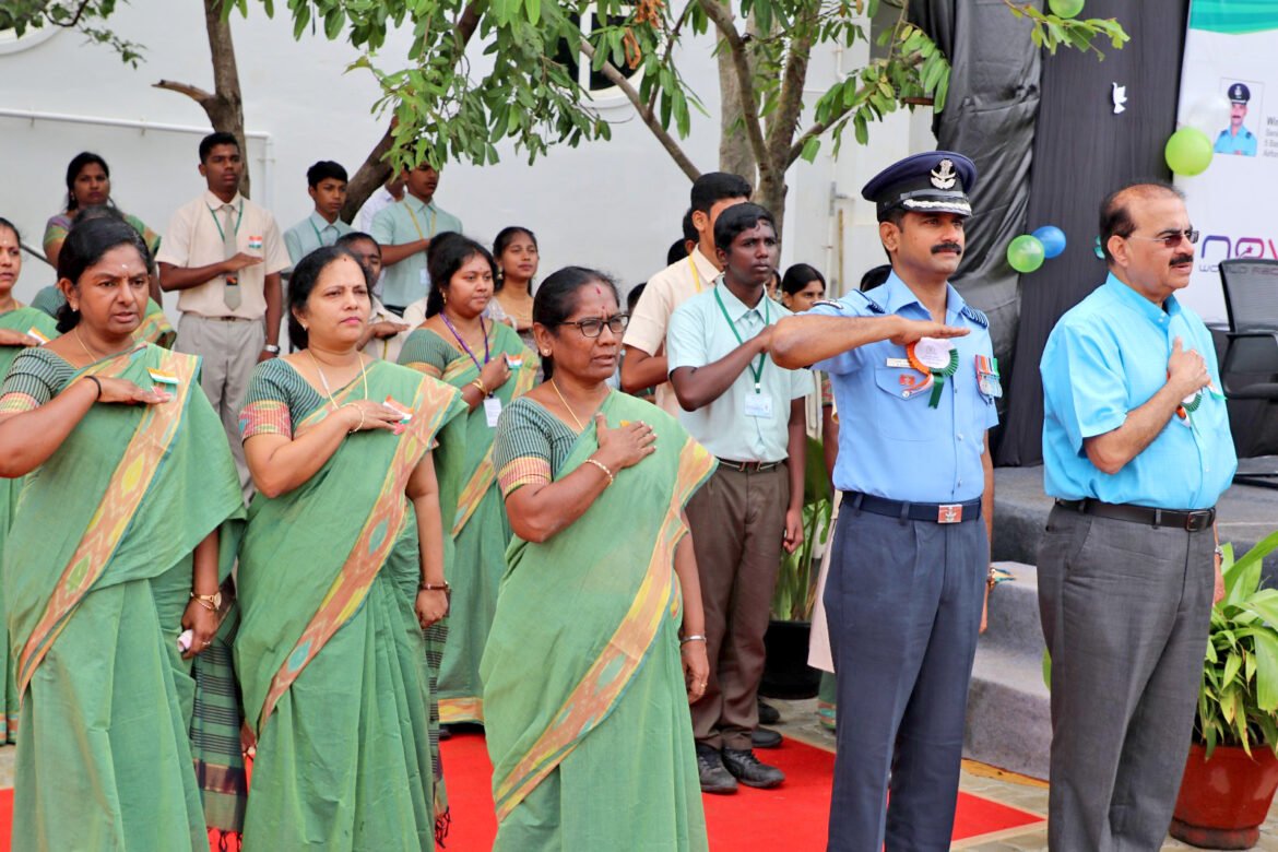 Patriotic Splendour Marks 79th Independence Day  at National Model School