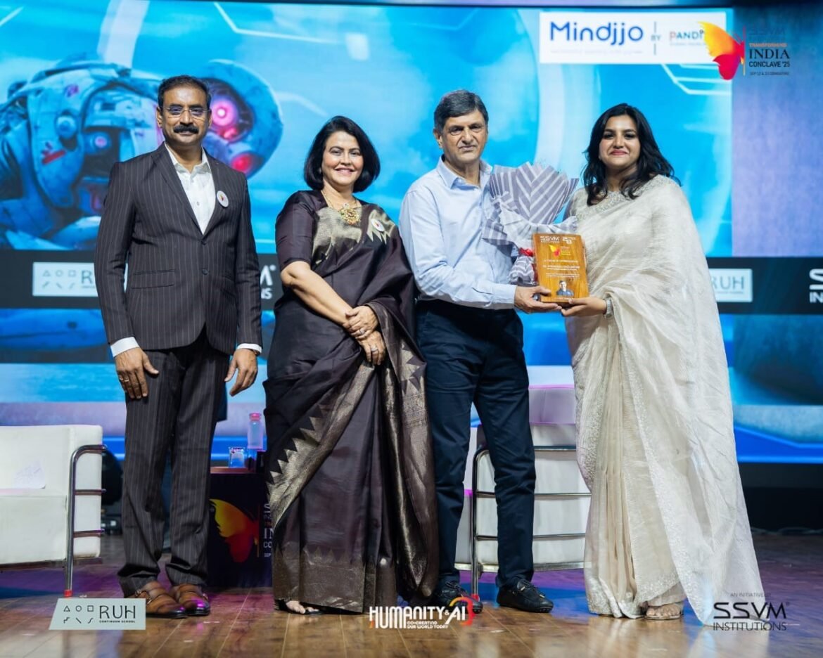 ஆசிரியர்களுக்கு இன்ஸ்பிரேஷனல் குரு விருது வழங்கி கௌரவித்த எஸ்எஸ்விஎம் நிறுவனங்கள்