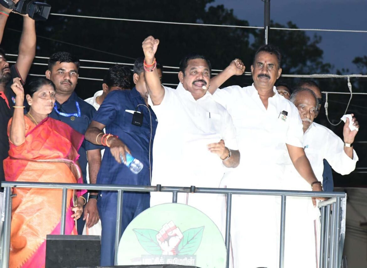 அதிமுக ஒன்றாக இருக்கிறது என்பதை தேர்தல் வெற்றி சொல்லும்  ஸ்டாலினுக்கு பதிலடி கொடுத்த எடப்பாடியார்