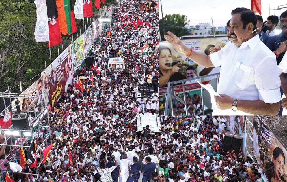 கட்டுமானப் பொருட்களில் கூட கமிஷன் வாங்குகிறது திமுக   எடப்பாடியார் குற்றச்சாட்டு