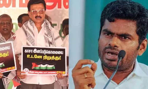 உள்ளூர் நிலைமையே ஊசலாடும் போது உலக அரசியல் உங்களுக்கு தேவையா? — அண்ணாமலைவின் மு.க.ஸ்டாலினுக்கு கேள்வி