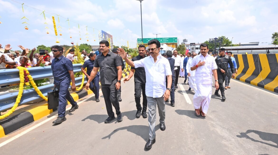 தமிழ்நாட்டின் மிக நீளமான உயர்மட்ட மேம்பாலம் கோவையில் திறப்பு — முதல்வர் ஸ்டாலின் தலைமையில் பிரம்மாண்ட விழா!