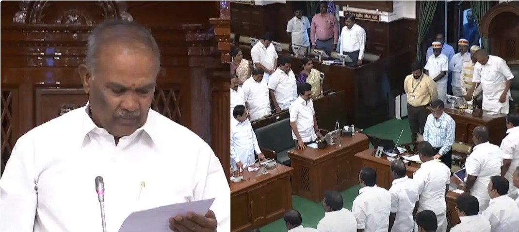 கரூர் விபத்தில் உயிரிழந்த 41 பேருக்கு சட்டப்பேரவையில் இரங்கல் தீர்மானம்