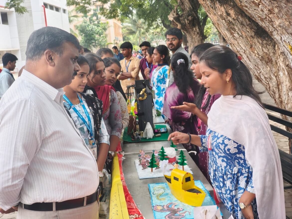 Students of Sri Ramakrishna College of Arts & Science bring life to literary works at Literary Showcase