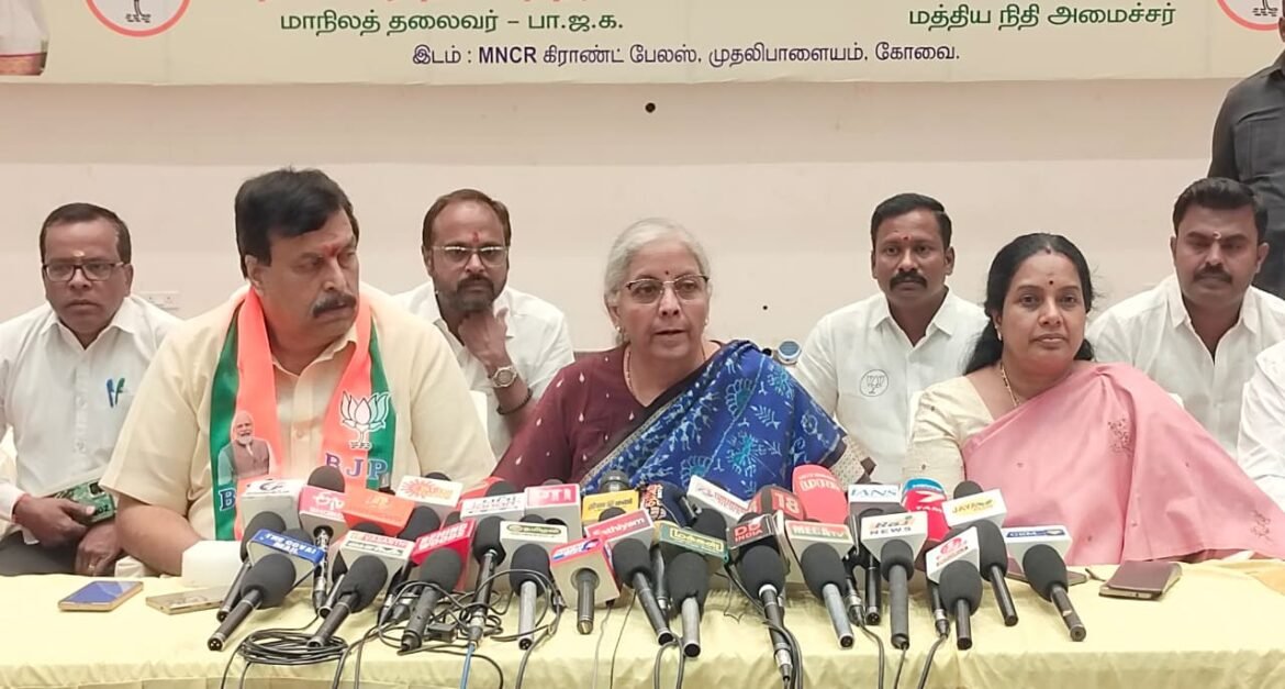 திமுக ஆட்சியில் இருந்த போதும் SIR நடந்துள்ளது – மத்திய நிதி அமைச்சர் நிர்மலா சீதாராமன்