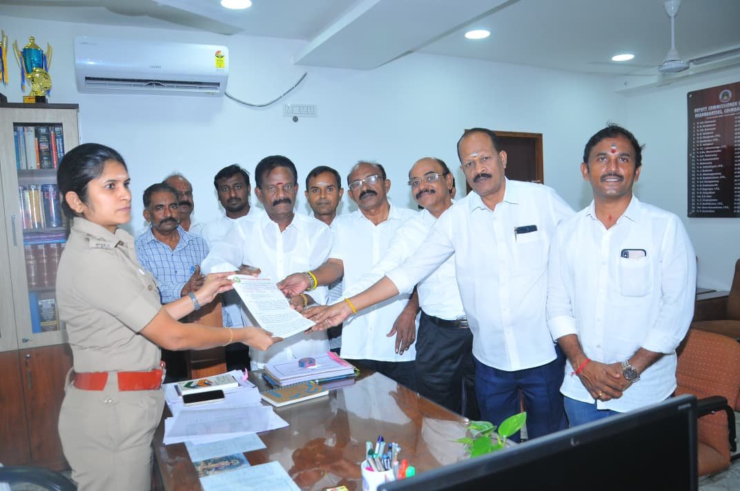 காமராஜர் குறித்து அவதூறு பேச்சு: நாடார் மகாஜன சங்கத்தினர் காவல் ஆணையரிடம் மனு