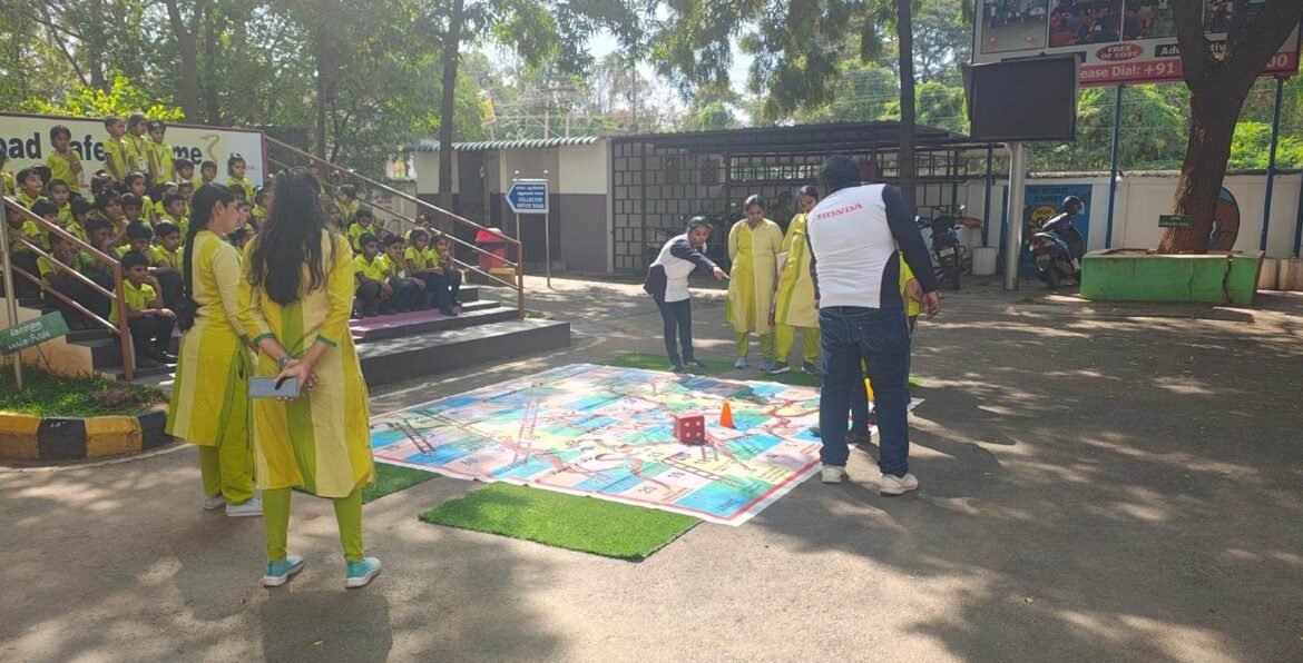 Honda Motorcycle & Scooter India Marks successful completion of 9 Years Road Safety Education at Traffic Training Park in Coimbatore