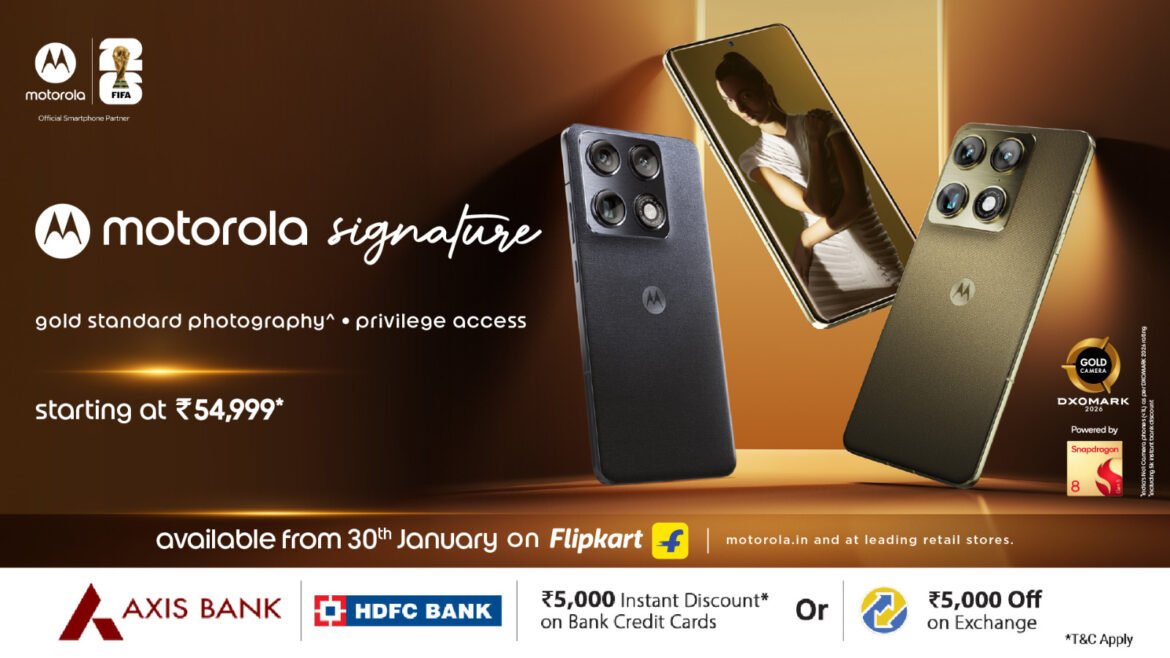 Motorola elevates the flagship segment in India with Motorola Signature
