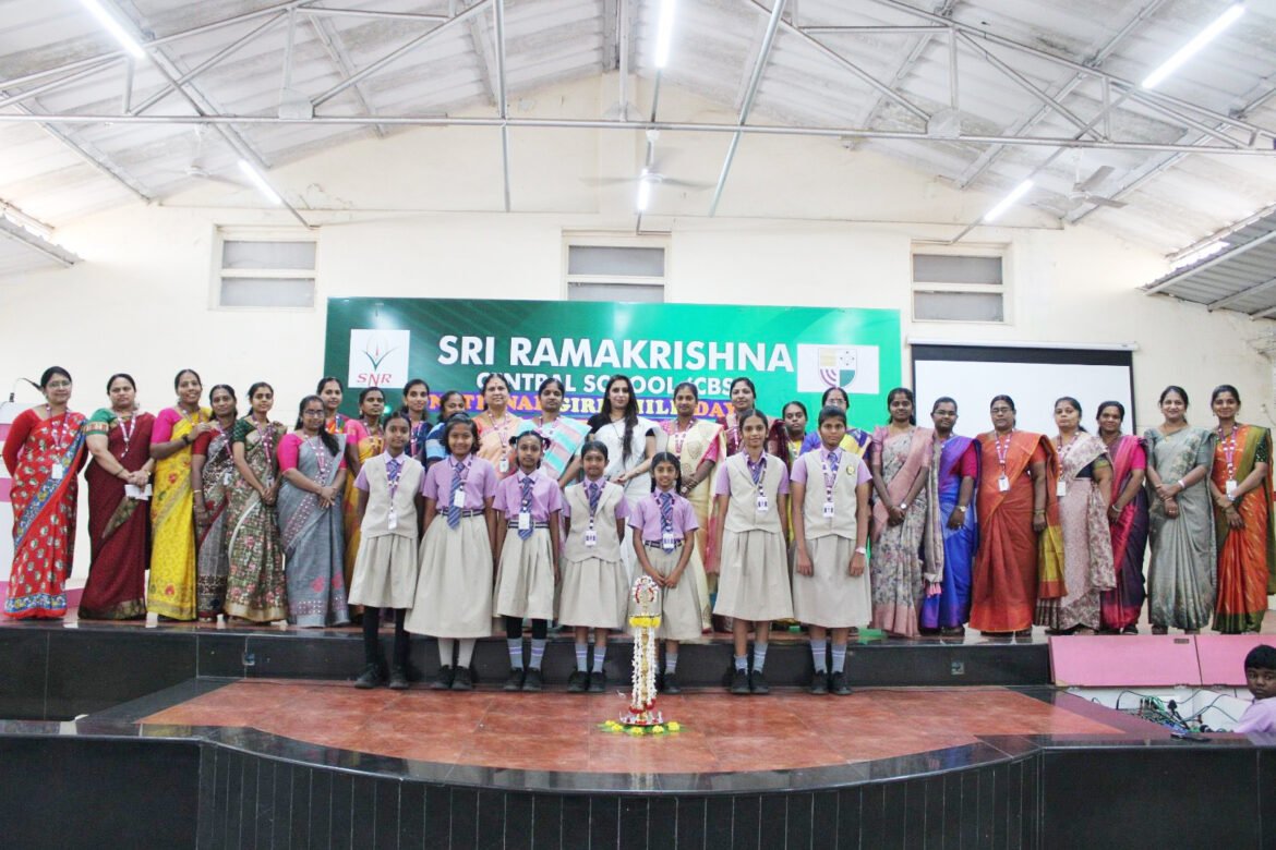 ​Sri Ramakrishna Central School observes National Girl Child Day