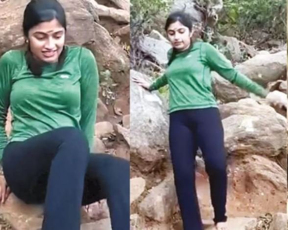 திருவண்ணாமலையில் மலை ஏறிய நடிகை ; நடவடிக்கை என்ன?