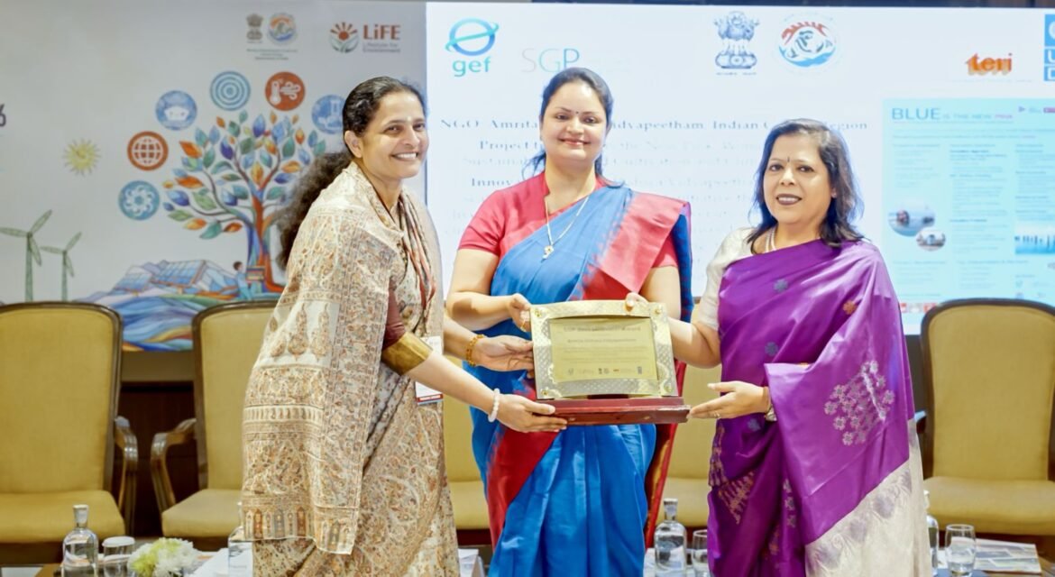 Amrita University’s Project Wins Best Innovator Award at World Sustainable Development Summit