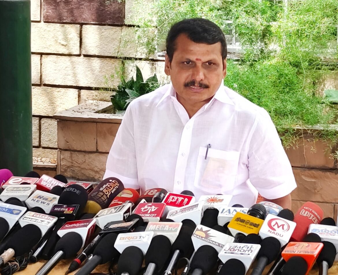 “வழக்கு பதிவு செய்தாலே குற்றவாளி அல்ல” – செந்தில் பாலாஜி விளக்கம்