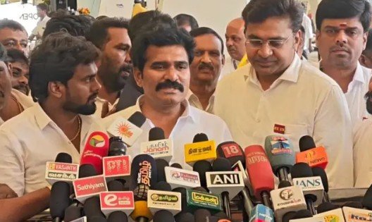 முதல்வர் விஜயின் கரூர் பயணத்தைக் கண்டு திமுக அச்சமடைகிறது: அமைச்சர் நிர்மல் குமார் விமர்சனம்