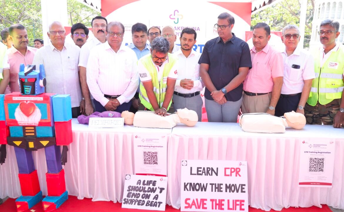 உலக இருதய தினம் 2026; சிபிஆர் விழிப்புணர்வு வாரத்தை தொடங்கி வைத்த ஸ்ரீ ராமகிருஷ்ணா மருத்துவமனை!