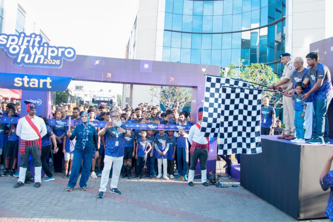 Over 1,100 Runners Join ‘Spirit of Wipro Run 2026’ in Coimbatore for Global Charity Drive!