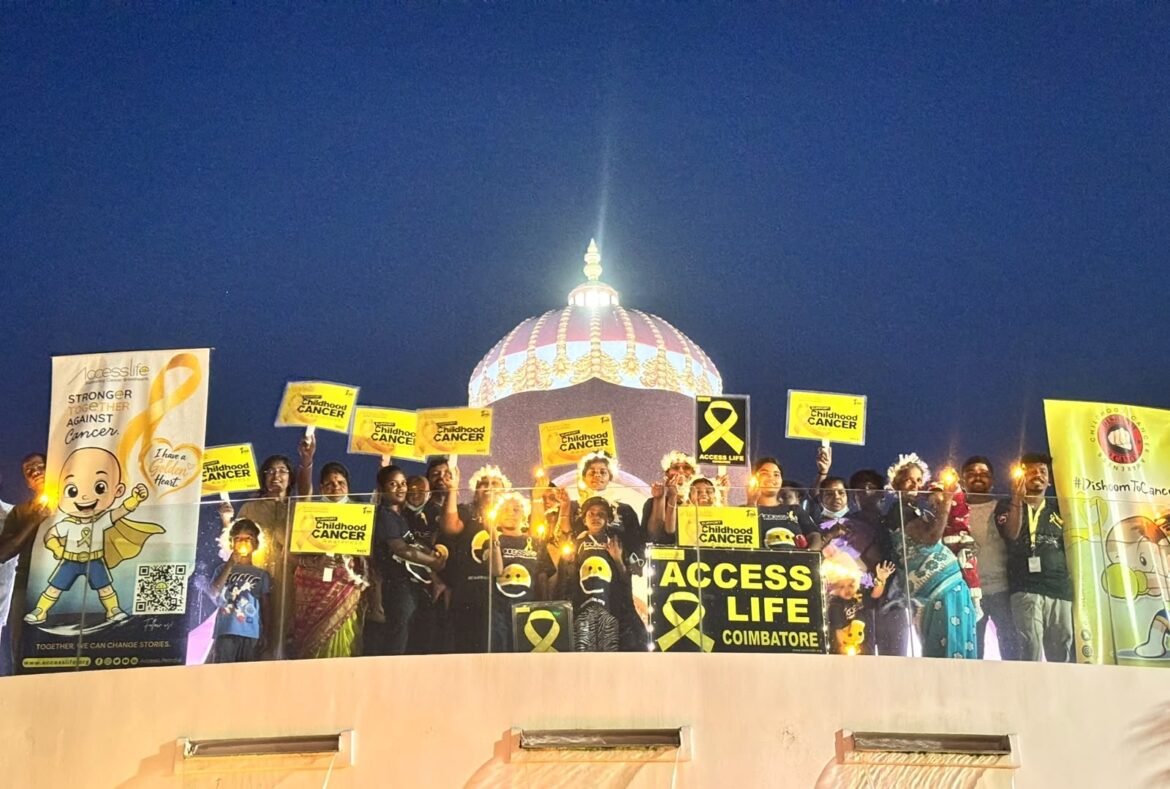 International Childhood Cancer Awareness Month Observed in Coimbatore by Access Life Foundation