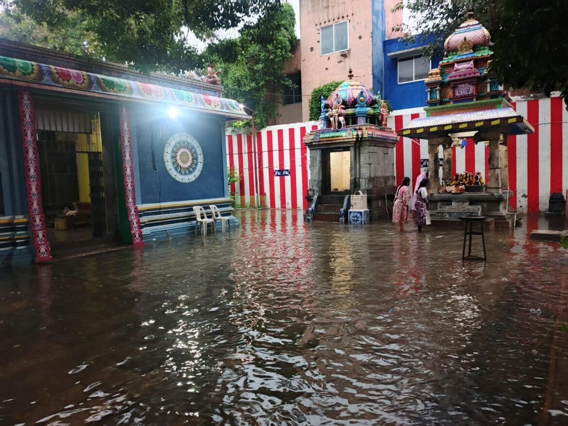 கோவையில் தொடர் மழை…